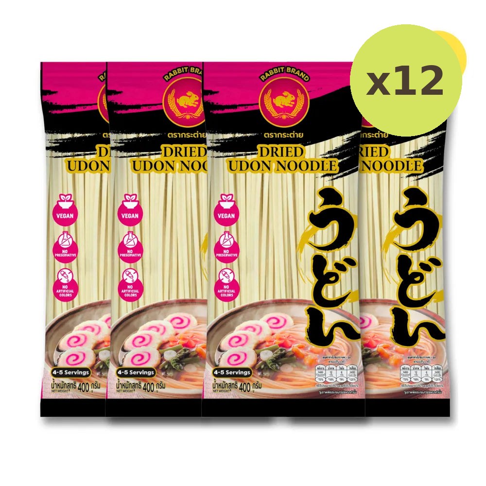 Rabbit Brand Udon Noodles 400g