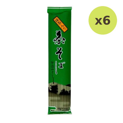 Kanesu Chasoba Uji Midori Green Tea Soba Made With Japanese
