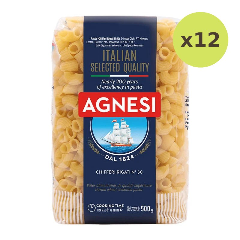 Agnesi Chifferi Rigati No.50 500g
