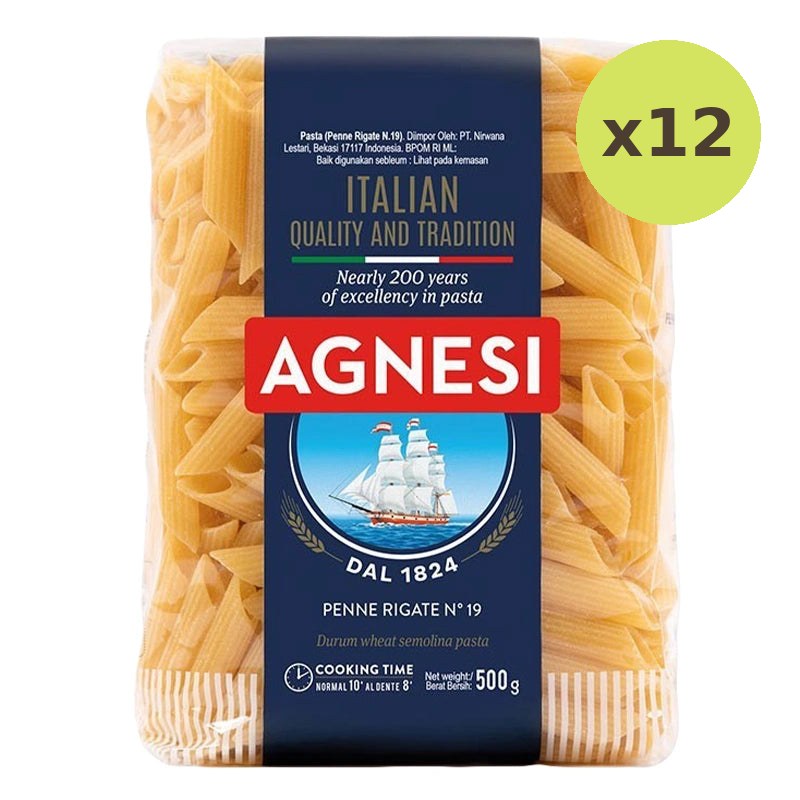 Agnesi Penne Rigate No.19 500g
