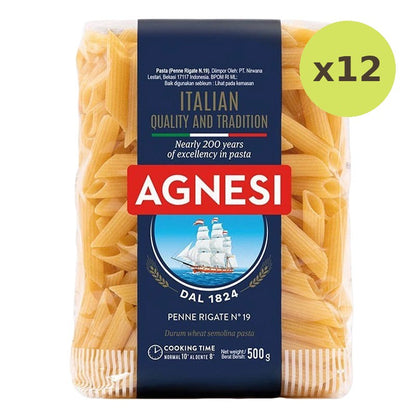 Agnesi Penne Rigate No.19 500g