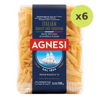 Agnesi Penne Rigate No.19 500g
