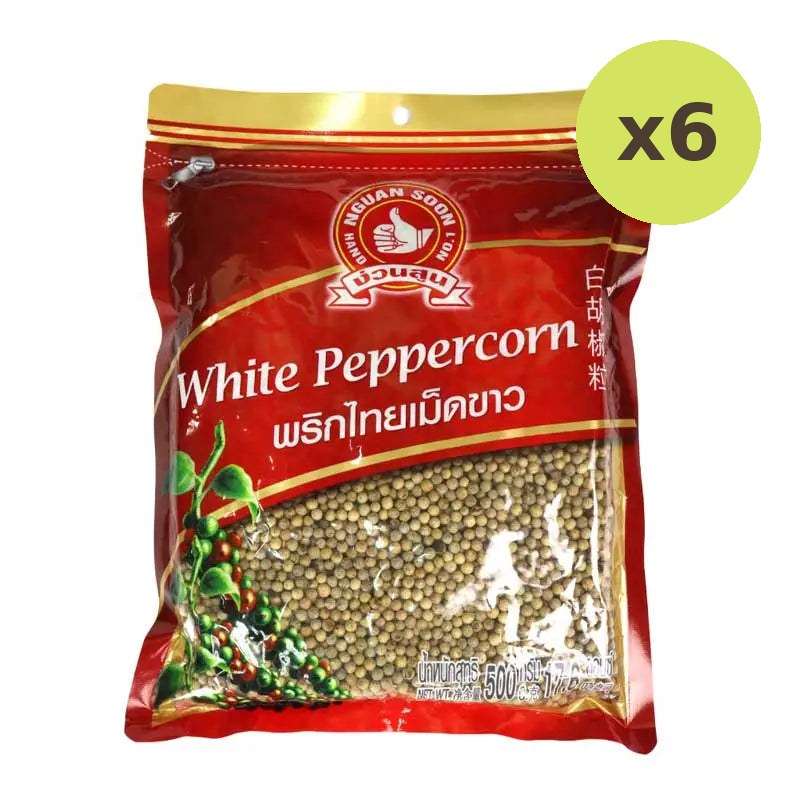 No.1 Hand Brand No.1 White Peppercorns 500g