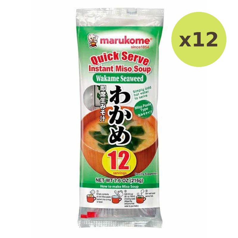 Marukome Quickserve Miso Soup 216g