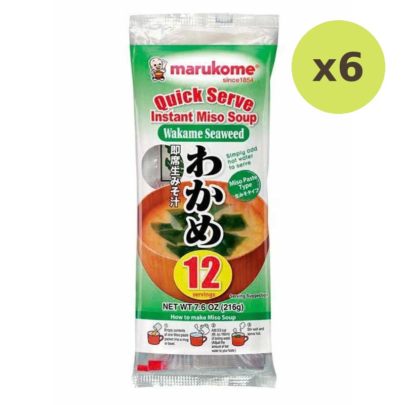 Marukome Quickserve Miso Soup 216g
