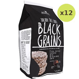 Allrite Organic Rice Cakes Black Grains