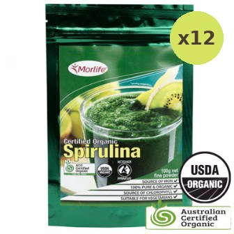 Morlife Organic Spirulina Powder