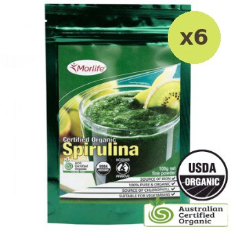 Morlife Organic Spirulina Powder