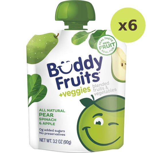 Buddy Fruits Spinach & Pear