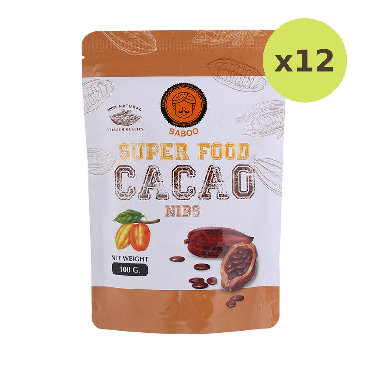 Baboo Raw Cacao Nibs