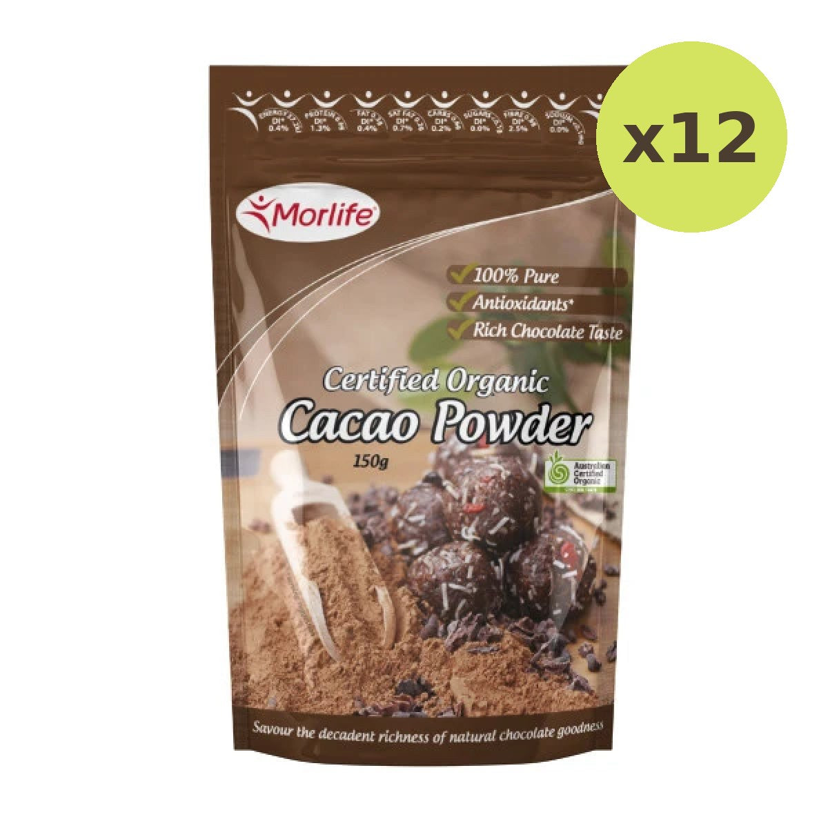 Morlife Organic Cacao Powder