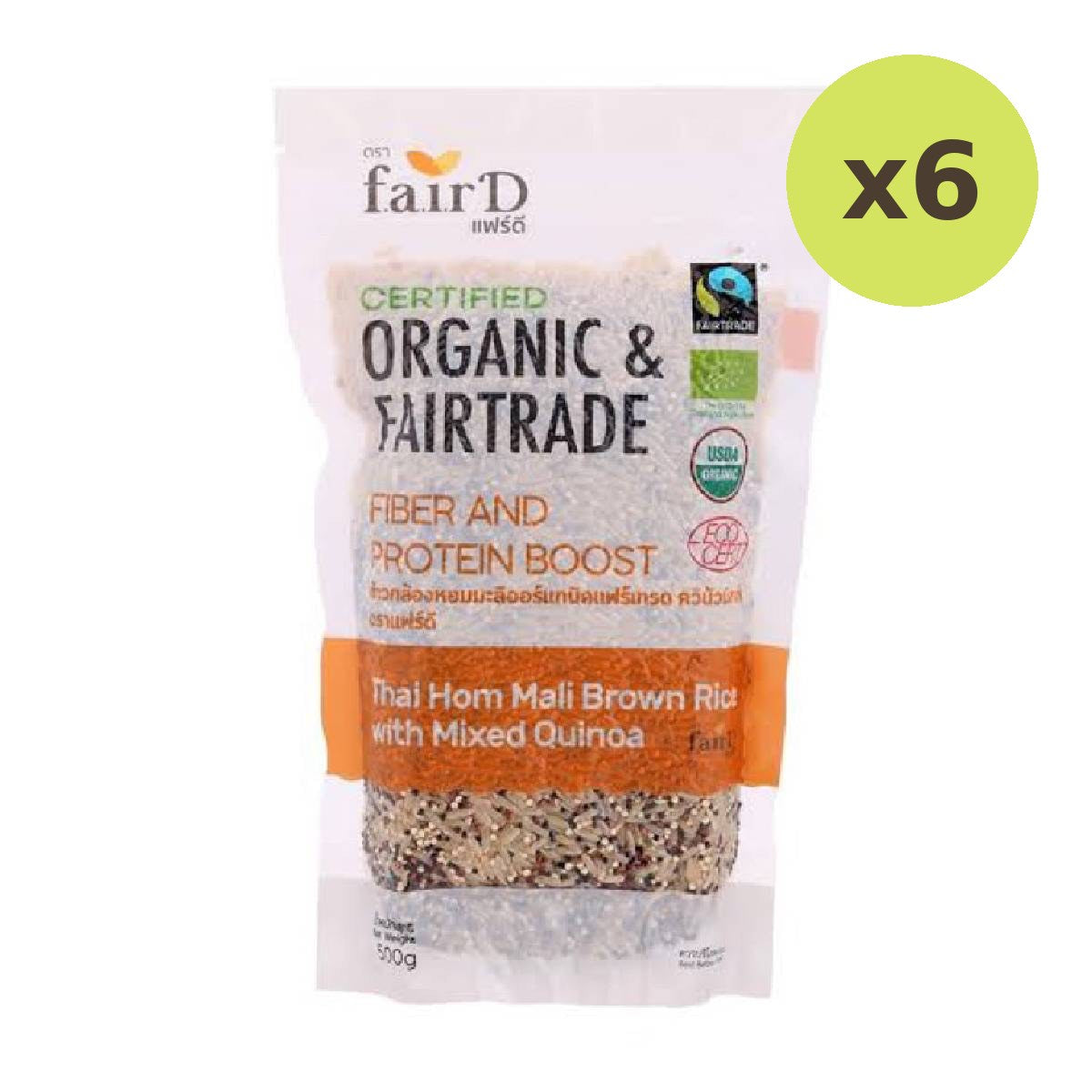 Fair D Premium Org Ft Brown Quinoa Blend