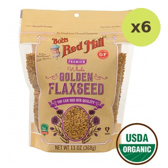 Bob's Red Mill Organic Flaxseeds Golden
