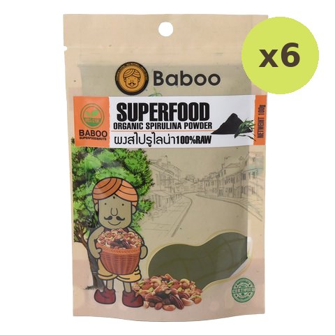 Baboo Spirulina Organic & 100% Raw