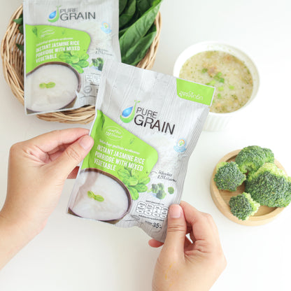 Pure Grain Instant Porridge Vegetable Recipe 35g