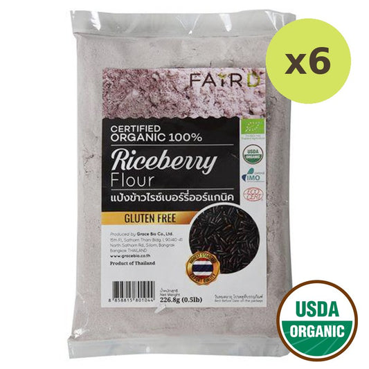 Fair D Organic Riceberry Flour