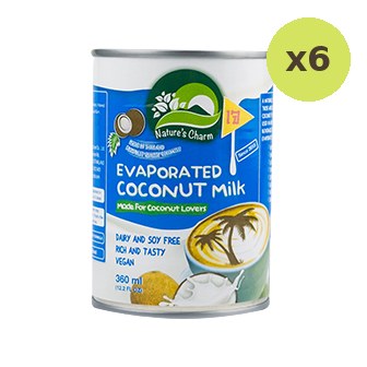 Nature's Charm Evaporated Coconut Milk