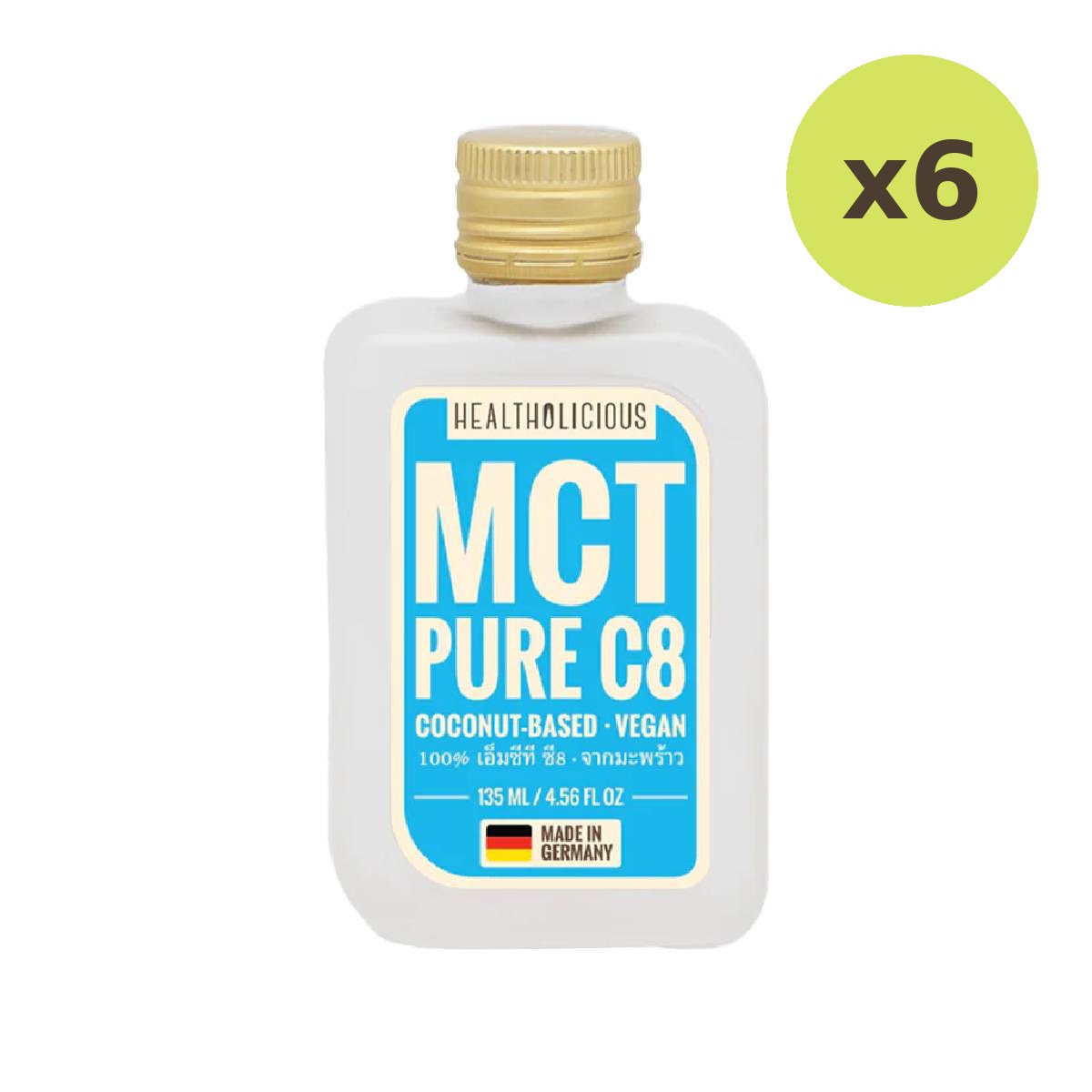 Healtholicious Pure C8 Coconut Mct Oil