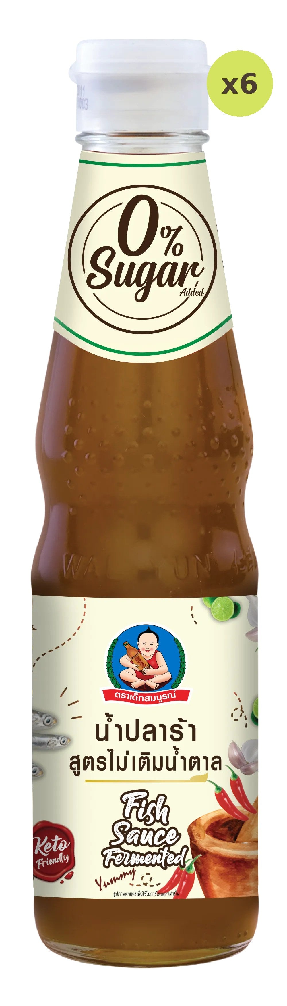 Deksomboon Keto Fish Sauce Fermented 340g