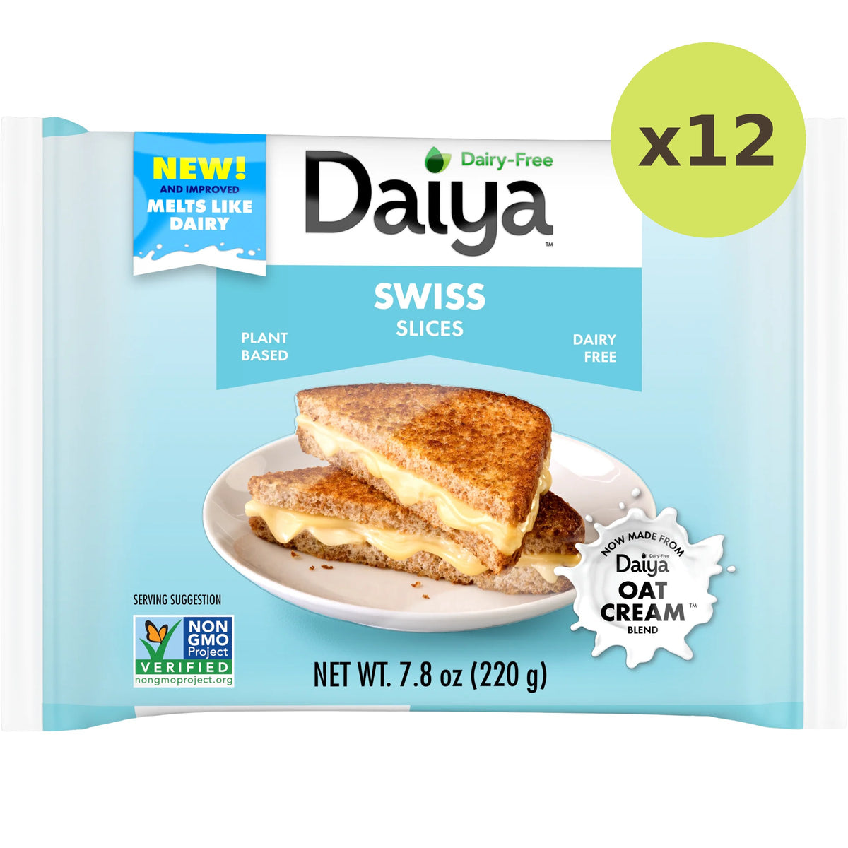 Daiya Vegan Swiss Cheese Slices