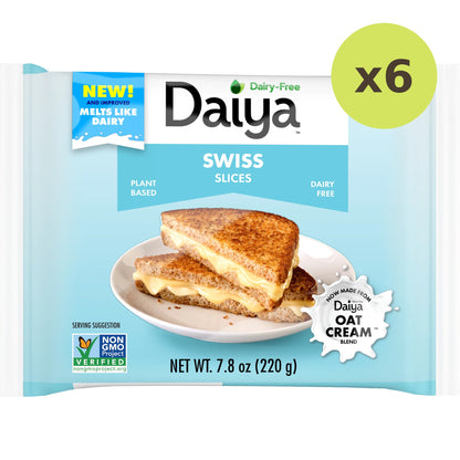 Daiya Vegan Swiss Cheese Slices
