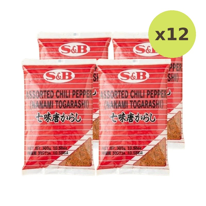 S & B Marco Polo Shichimi Togarashi Assorted Chili Pepper Powder