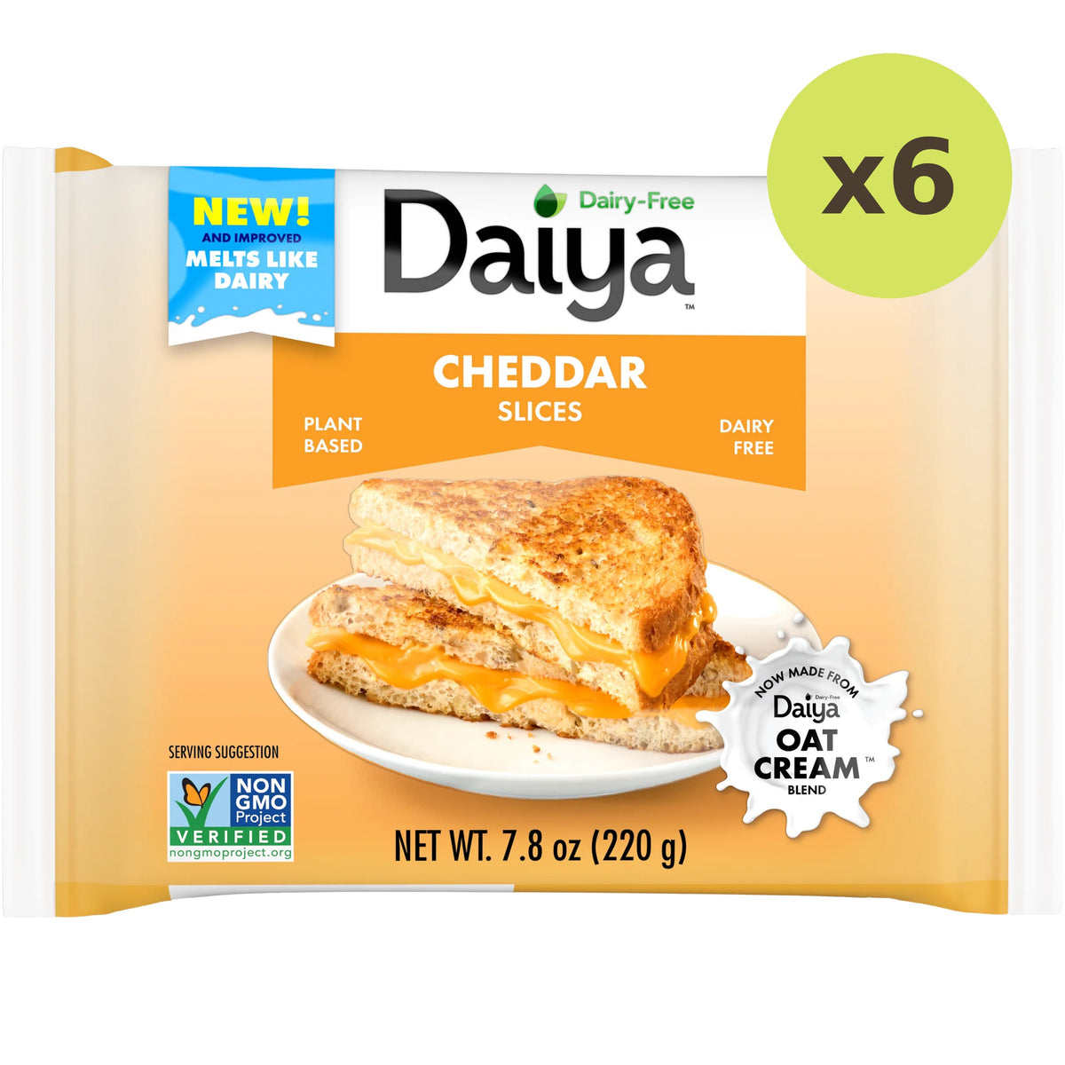 Daiya Vegan Sliced Cheddar Cheese