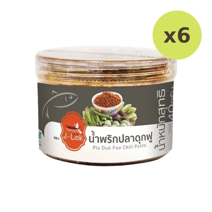 J-lek Jae Lek Fluffy Catfish Chili Paste Plastic Jar 40g