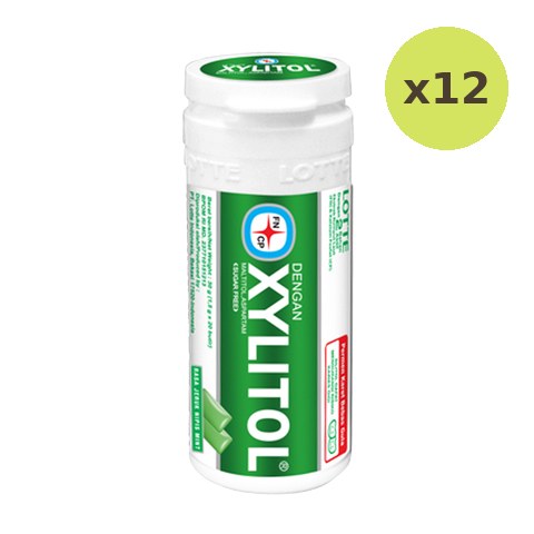 Lotte Xylitol Lime Mint