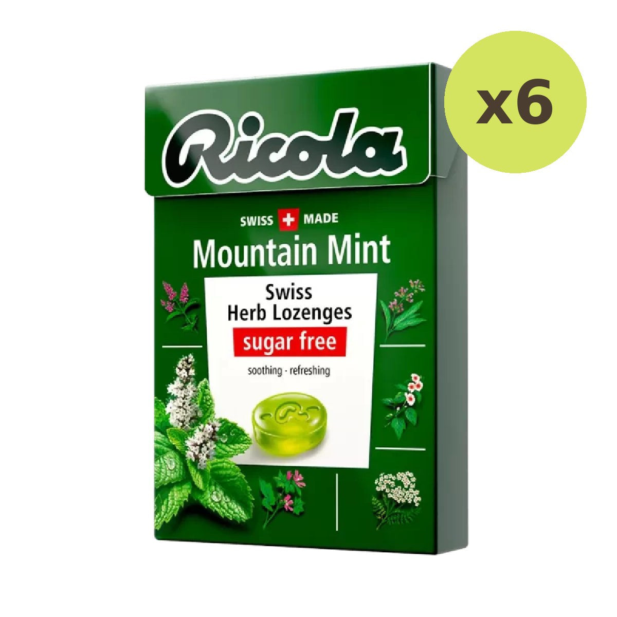 Ricola Mountain Mint Herb Lozenges