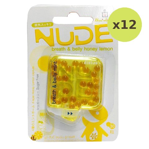 Jintan Nude Honey Lemon Sugar Free Candy