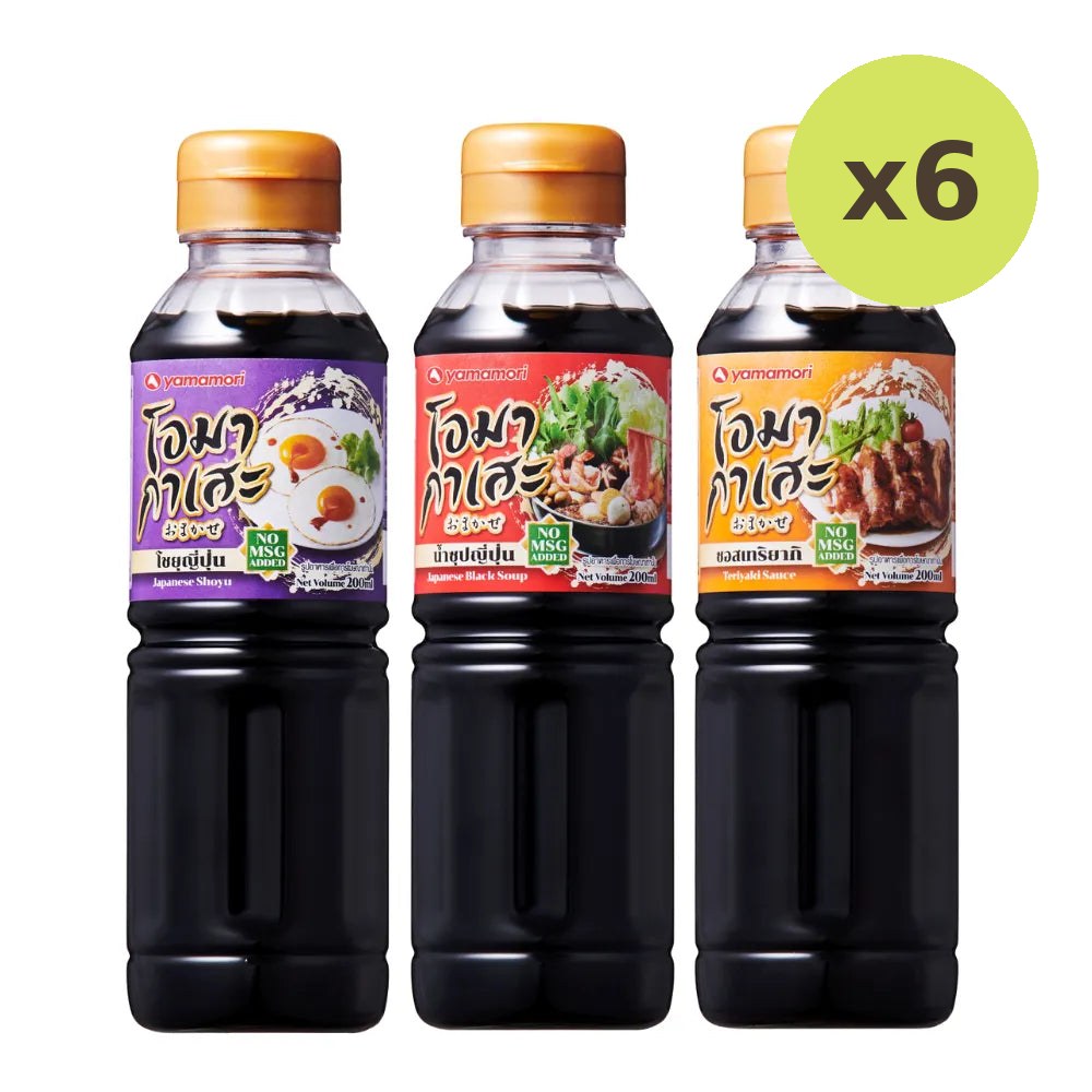 Omakase Seasoning Sauce Japanese Shoyu And Soup Teriyaki 200ml
