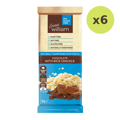 Sweet William Chocolate With Rice Crackle