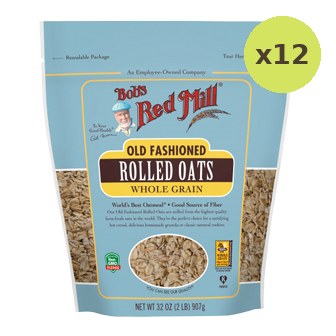 Bob's Red Mill Rolled Oats Whole Grain
