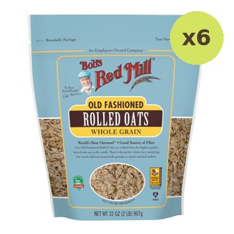 Bob's Red Mill Rolled Oats Whole Grain