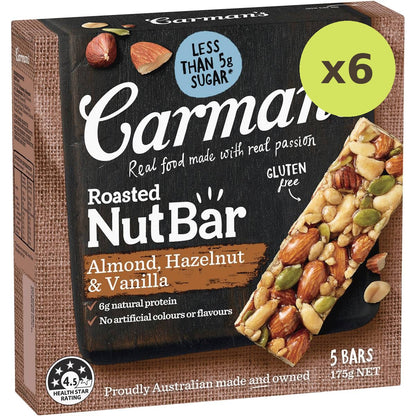 Carman's Almond Hazelnut & Vanilla Nut Bars