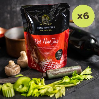 Bone Roasters Red Wine Jus 35 Brix Soup