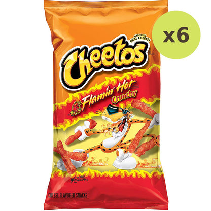 Cheetos Flamin' Hot Crunchy Cheese Snack