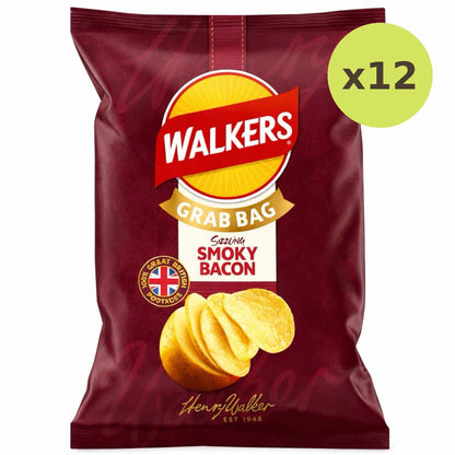 Walkers Smoked Bacon Potato Crisps