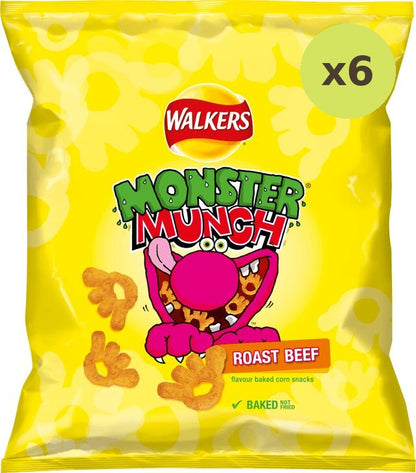Walkers Monster Munch Roast Beef