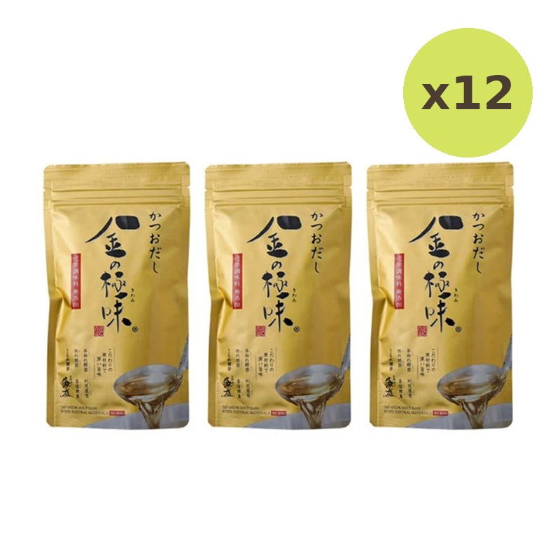 Moshio KIN NO Kiwami Bonito Dashi Stock Tea-Bag Style With Dried
