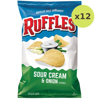 Ruffles Sour Cream & Onion Potato Chips