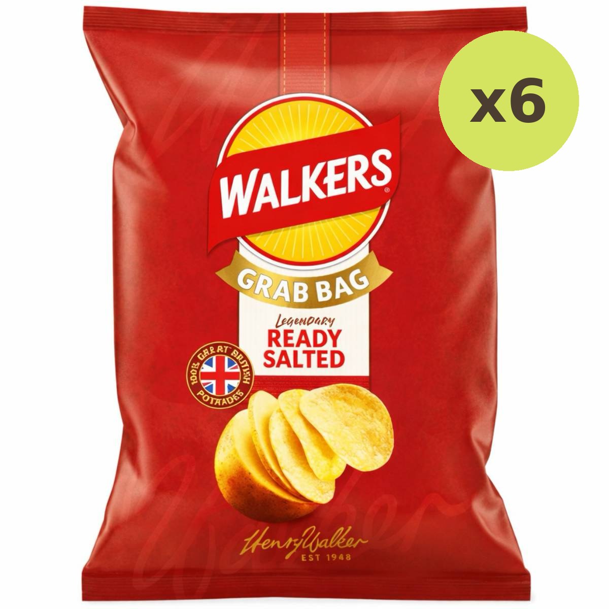 Walkers Ready Salted Crisps