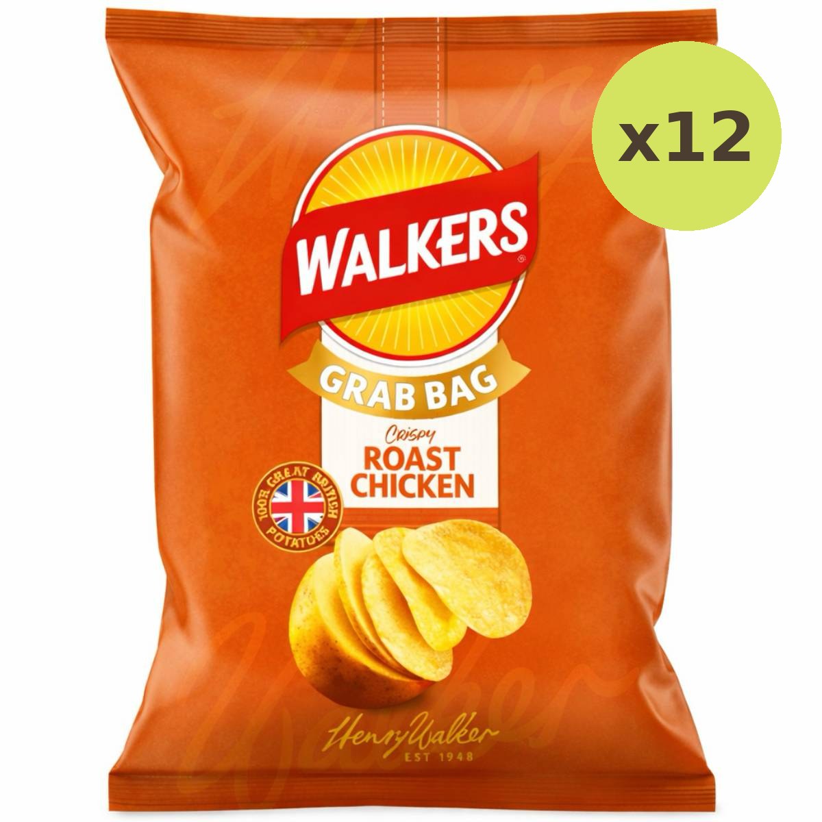 Walkers Roast Chicken Crisps