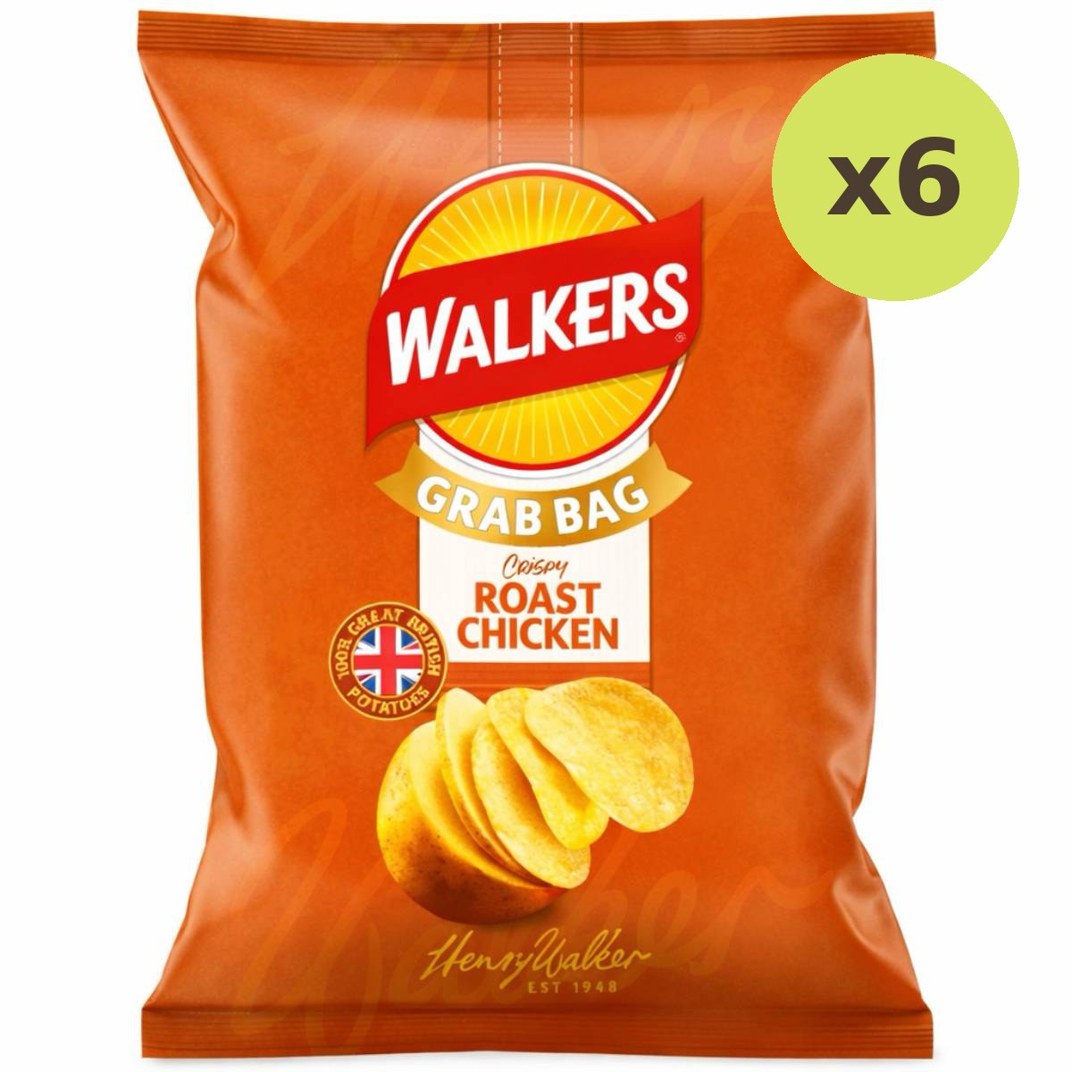 Walkers Roast Chicken Crisps