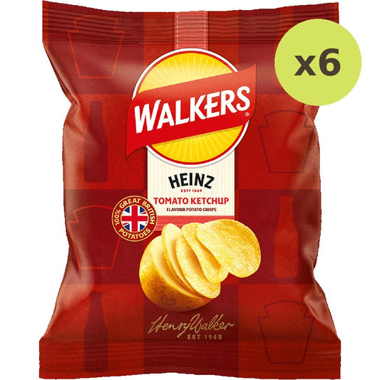 Walkers Tomato Sauce Crisps
