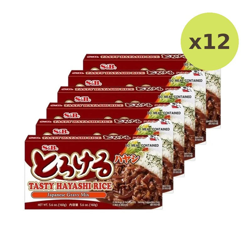 S & B Japanese Torokeru Tasty Brown Stew Sauce Mix With Chinese