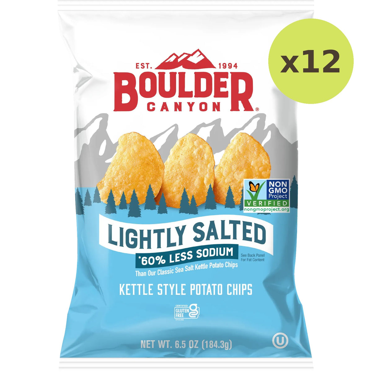 Boulder Canyon Less Sodium Potato Chips
