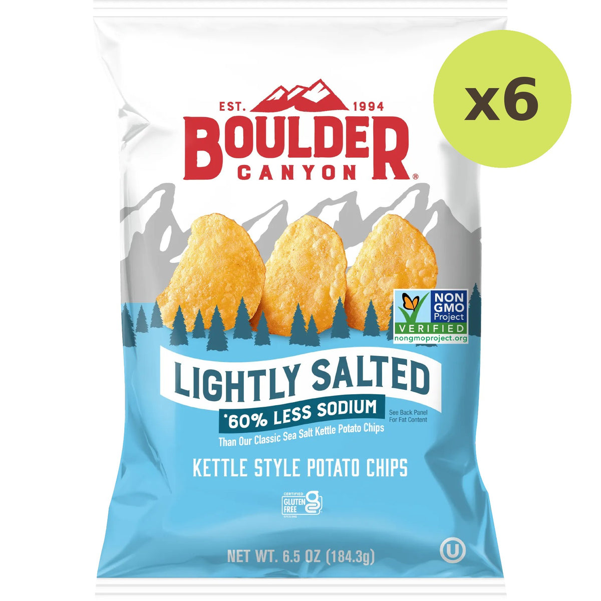 Boulder Canyon Less Sodium Potato Chips