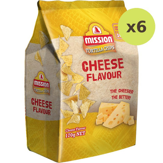 Mission Cheese Flavoured Tortilla Chips